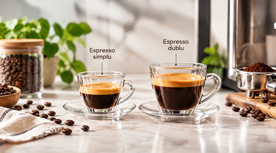 Espresso simplu sau dublu: care este diferența?